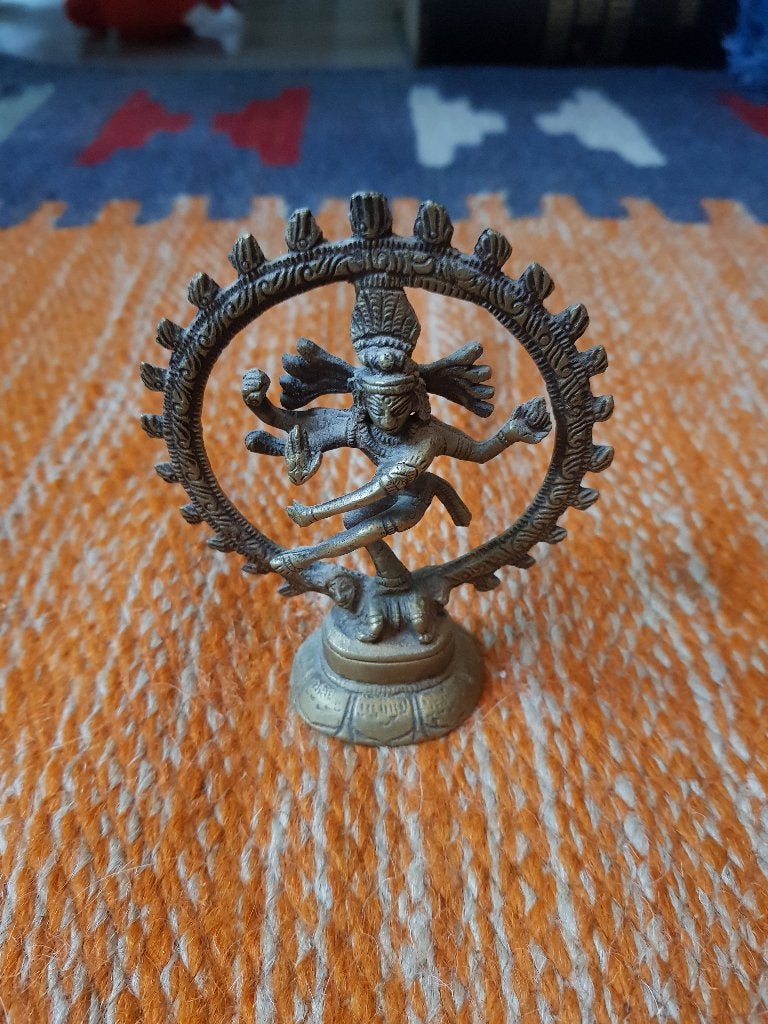 Shiva beeld, Antiek en Kunst, 11 cm, India, Handgemaakt, Ophalen of Verzenden