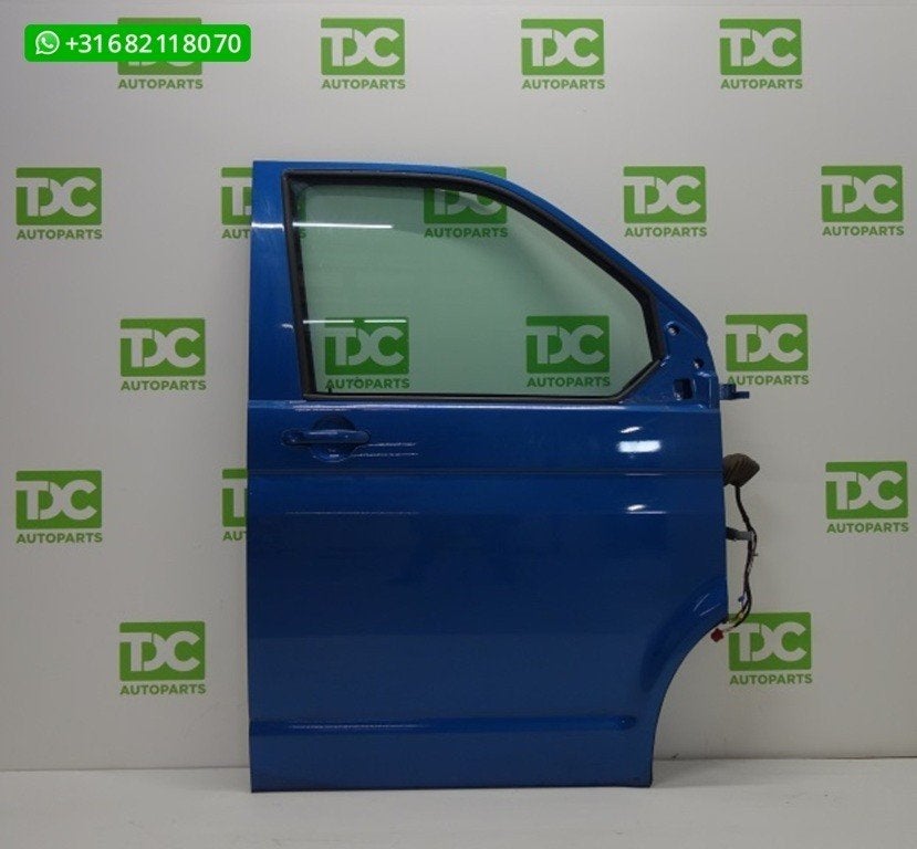 Volkswagen T5 GP ('09-'15) Voorportier rechts olympia blue, Gebruikt, Ophalen of Verzenden, Volkswagen, Voor