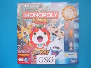 Monopoly Junior Yo-Kai Watch nr. 0316 B6494 104-00, Ophalen, Nieuw