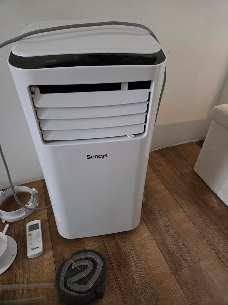 Airco sencys, Witgoed en Apparatuur, Airco's, Ophalen, Mobiele airco, Afstandsbediening, 3 snelheden of meer