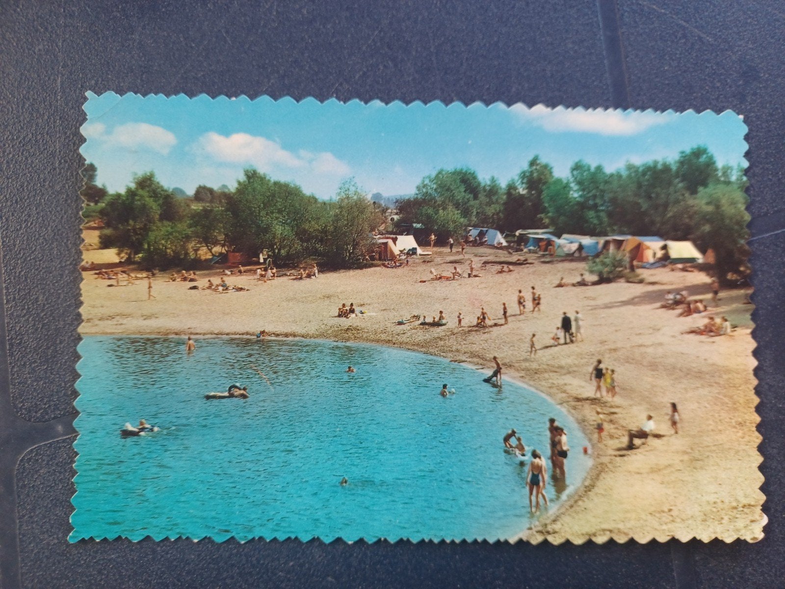Lobith Tolkamer Watersportcentrum De Bijland 1966, Ophalen of Verzenden, 1960 tot 1980, Gelopen, Gelderland