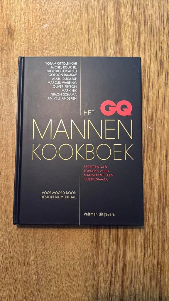 Het GQ mannenkookboek, Boeken, Kookboeken, Ophalen of Verzenden, Zo goed als nieuw
