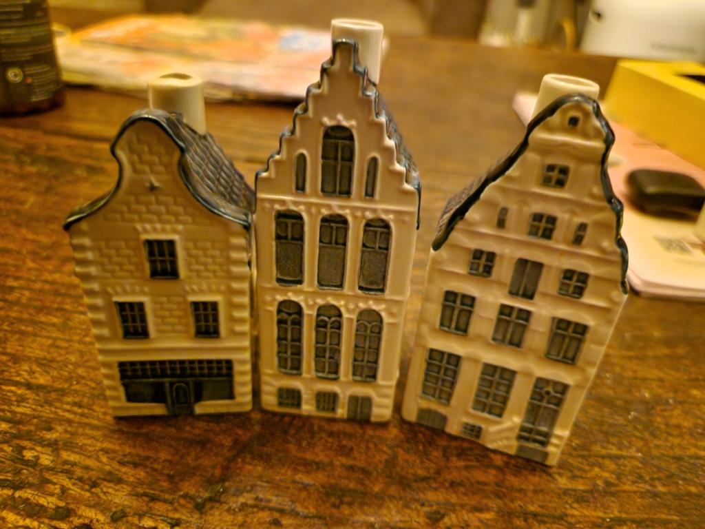 KLM Delfts Blauw huisjes 36, 52, 53 - Bols, Ophalen of Verzenden, Gebruikt, 41 t/m 60