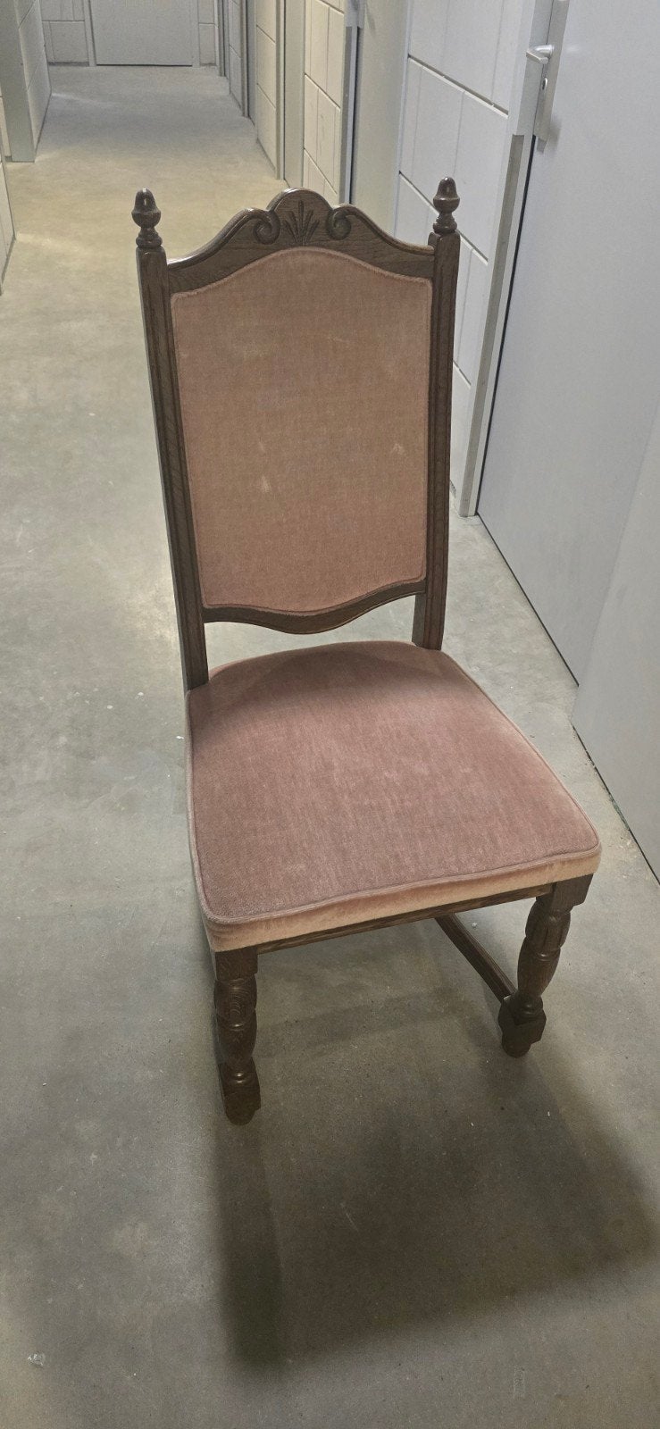 Set van 5 Antieke Eetkamerstoelen: 4 zonder arm, 1 met arm, Antiek en Kunst, Ophalen