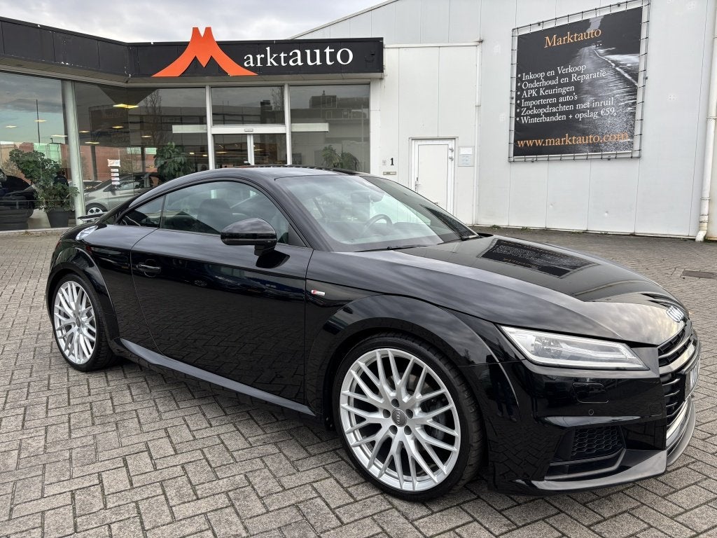Audi TT 2.0 TFSI Pro S Line Navi PDC Led Bluetooth Stoelverw, Auto's, Audi, TT, Gebruikt, 4 cilinders, 1984 cc