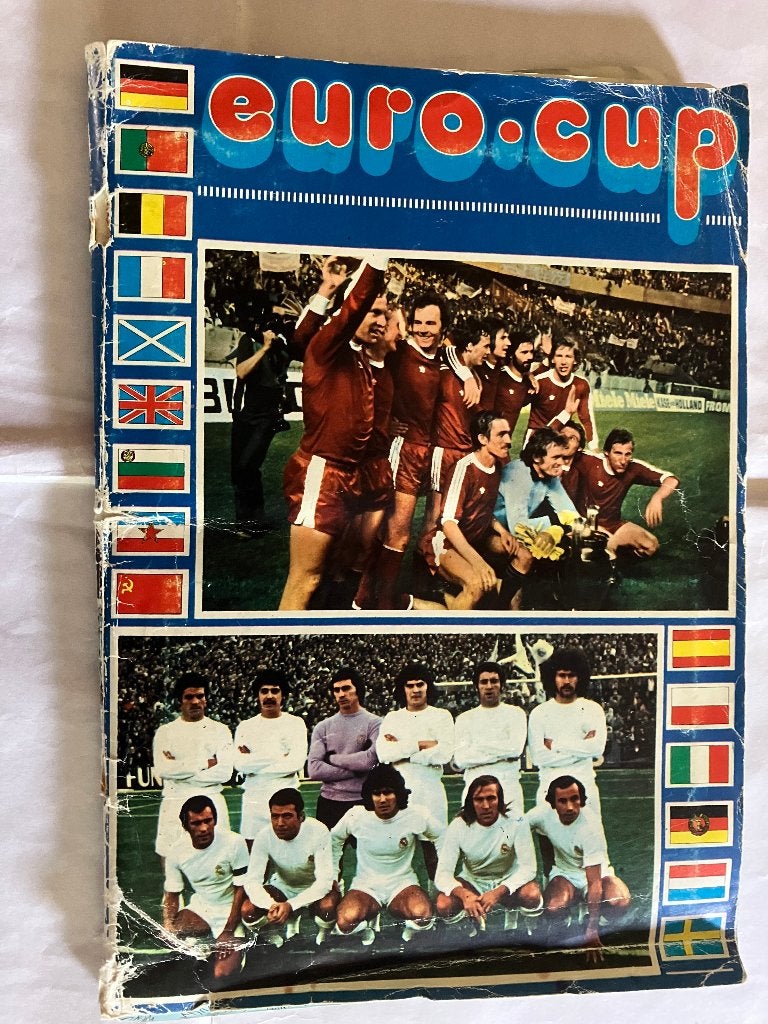 Album Euro - Cup Voetbal met 51 postkaarten, Verzamelen, Sportartikelen en Voetbal, Ophalen of Verzenden, Gebruikt, Buitenlandse clubs