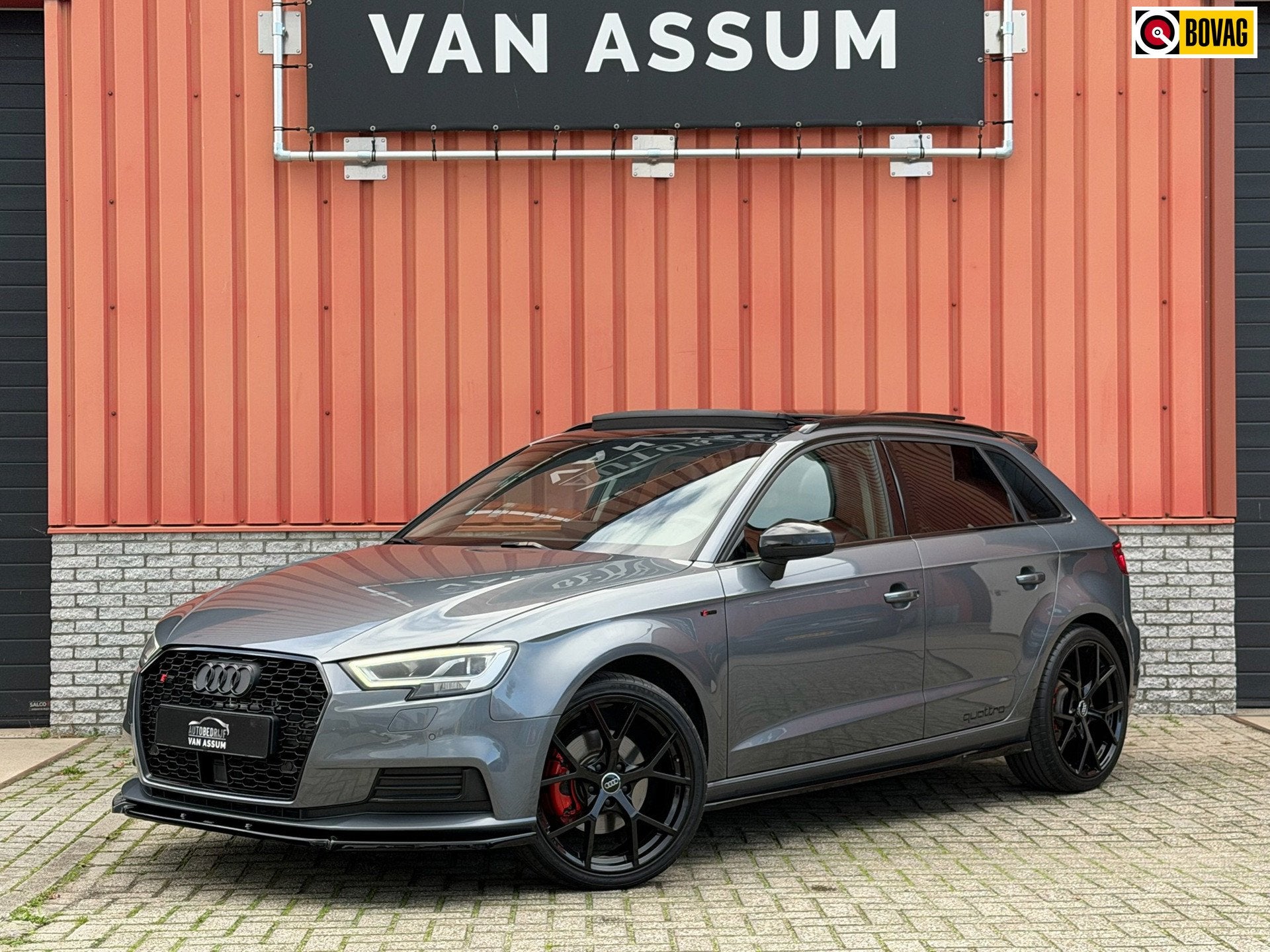 Audi A3 SPORTBACK 2.0 TFSI quattro Pano Virtual Carplay Came, Auto's, Automaat, 730 kg, Gebruikt, 1984 cc