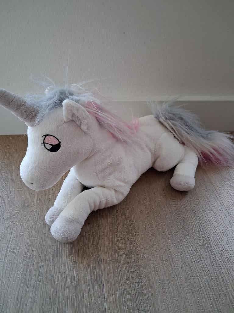 Knuffel eenhoorn Pardoes Efteling paard wit L736, Kinderen en Baby's, Speelgoed | Knuffels en Pluche, Ophalen of Verzenden, Zo goed als nieuw