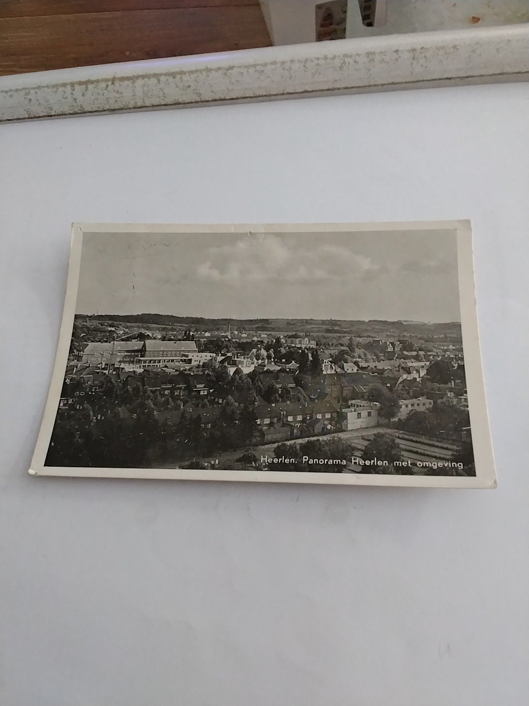 Oude ansichtkaart Heerlen, Panorama met omgeving, Verzamelen, Ophalen of Verzenden, 1960 tot 1980, Gelopen, Limburg