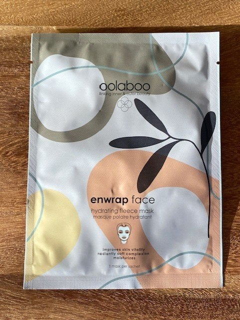 Oolaboo | Enwrap Hydrating Face & Neck Fleece Mask Masker, Ophalen of Verzenden, Nieuw, Gehele gezicht