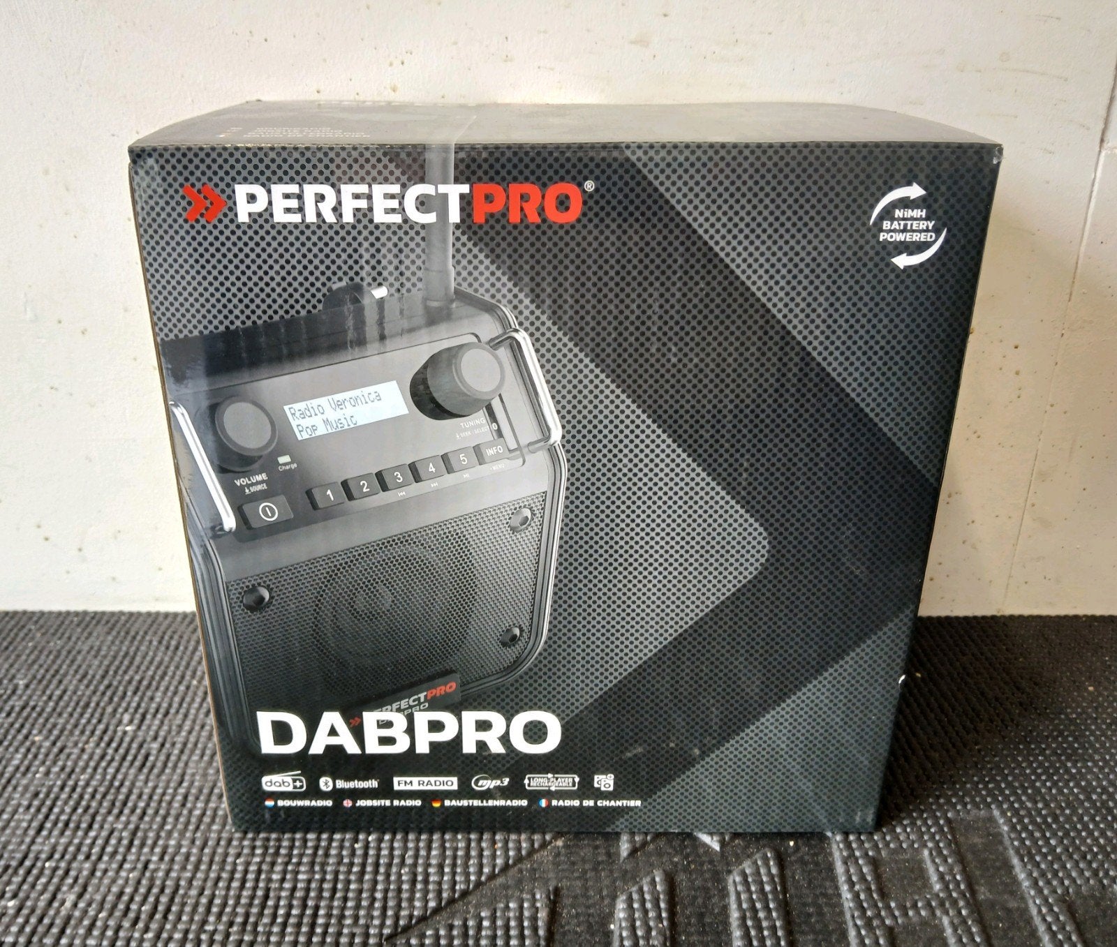 PerfectPro DABPRO Bouwradio - Nieuw in doos, Ophalen of Verzenden, Nieuw, Bouwradio