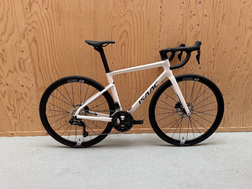 *Aanbieding* Isaac Boson Mineral White 2026 - 105 Di2 - S, Overige merken, 28 inch, Gebruikt, Carbon