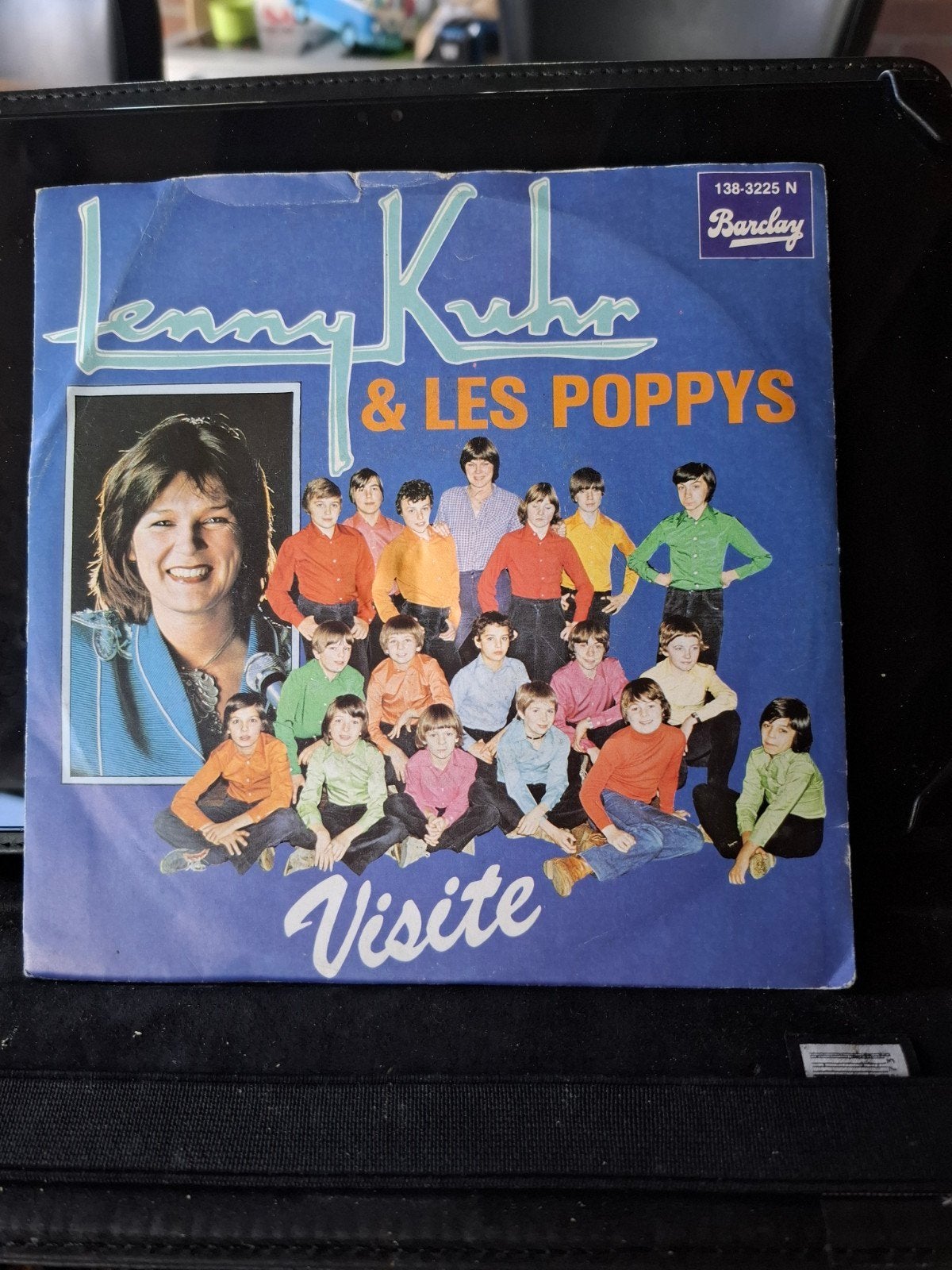 Jenny Kuhr & Les Poppys - Visite (Vinyl Single), LP, Gebruikt, 7 inch, Ophalen of Verzenden