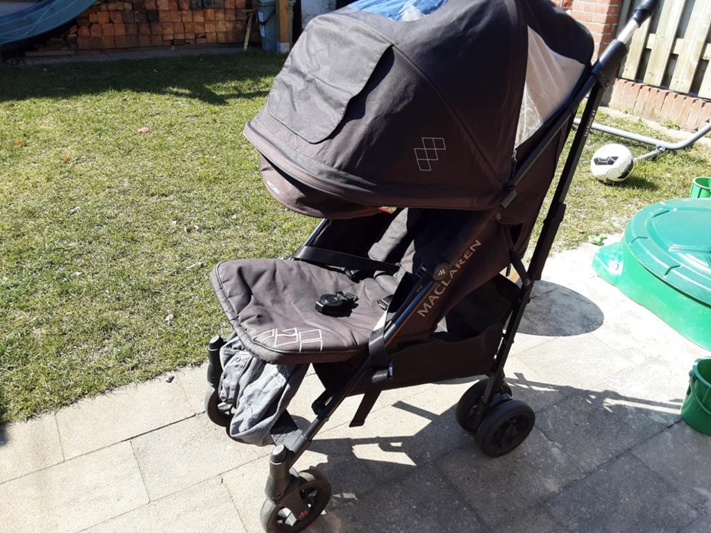 Maclaren Techno XT buggy inclusief regenhoes, Ophalen, Gebruikt, Maclaren, Regenhoes
