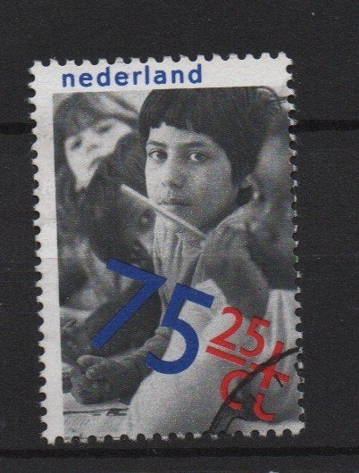 ‹(•¿•)› nl m0016 nvph 1189 kinderzegel, Ophalen of Verzenden, Na 1940, Gestempeld