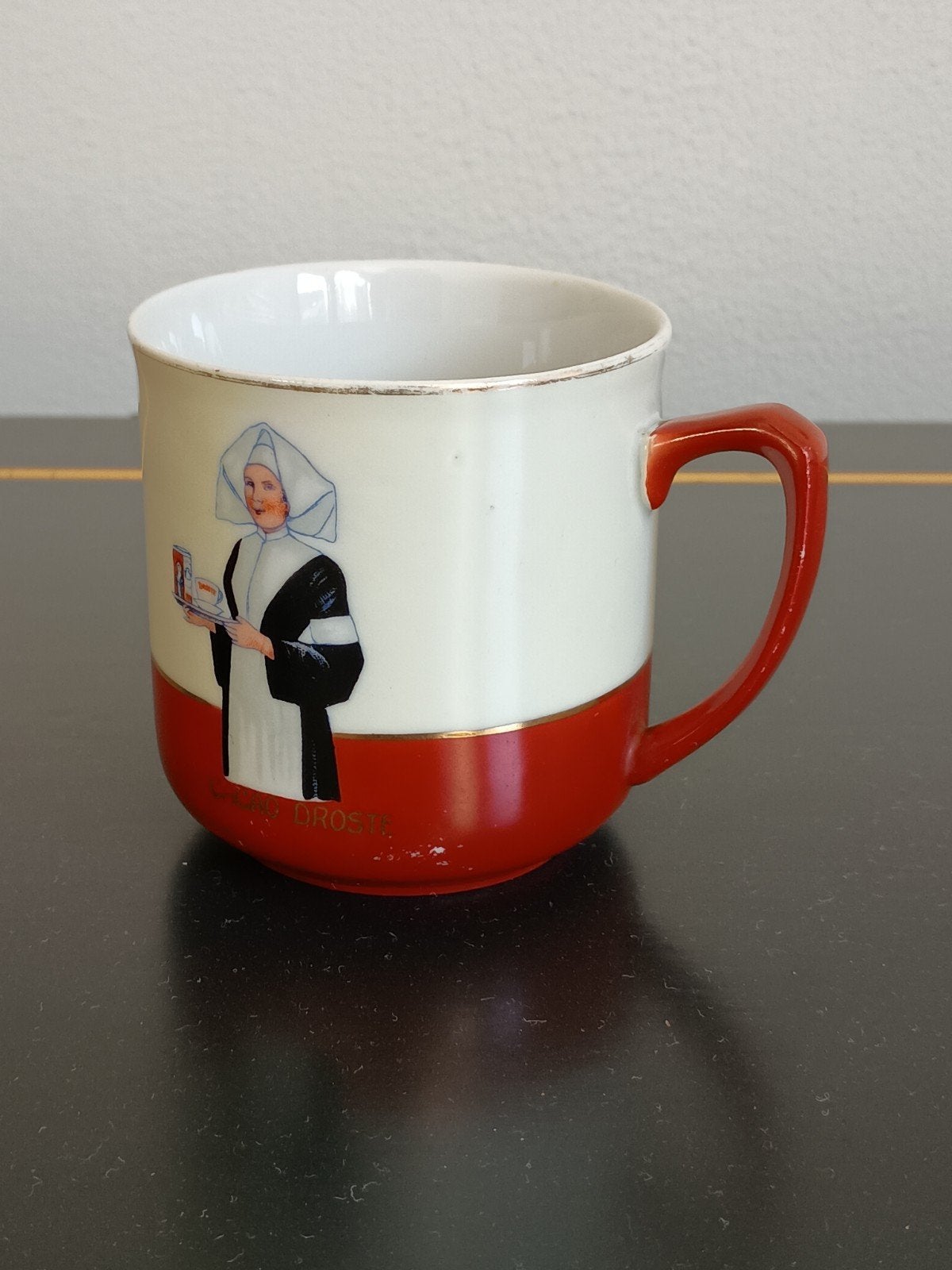 Droste kopje, Gebruikt, Ophalen of Verzenden, Overige stijlen, Kop(pen) en/of Schotel(s)