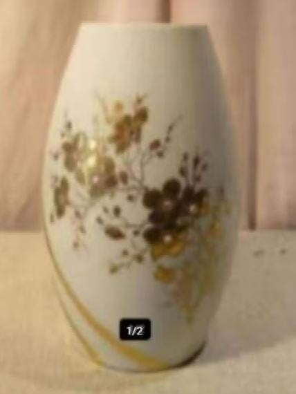 Prachtige Porseleine Vaas van Limoges - 23cm, Ophalen