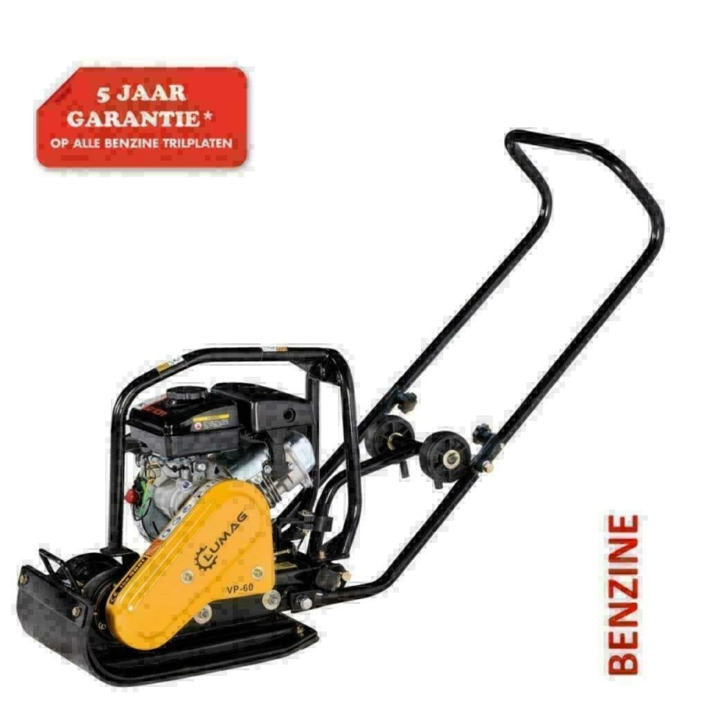 LUMAG TRILPLAAT VP60 Deze zeer compacte (voorwaarts lopende, Ophalen of Verzenden, Nieuw, Overige soorten