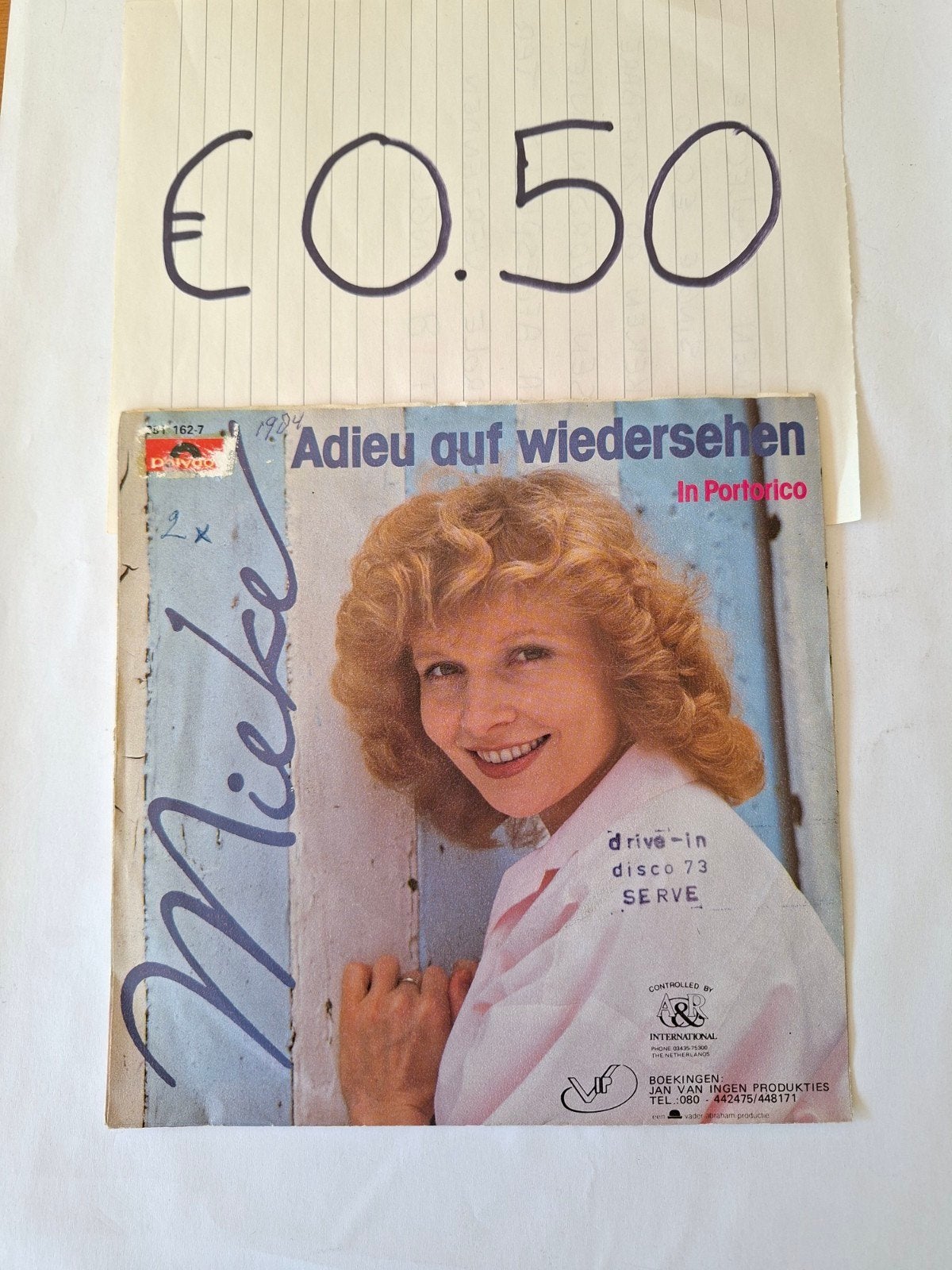 Mieke, Ophalen of Verzenden, Gebruikt, 7 inch, Nederlandstalig