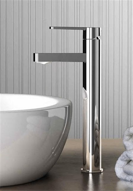 2 stuks nieuwe Ideal Standard Gio wastafelkranen hoog model, Ophalen of Verzenden, Nieuw, Chroom, Wastafel