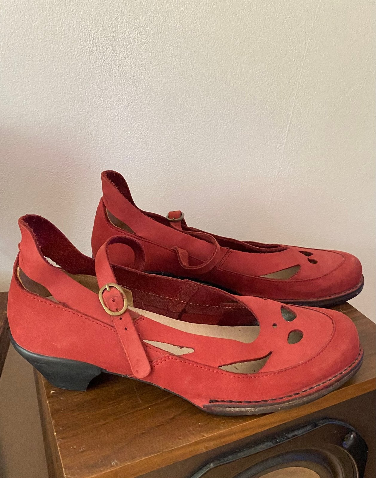 Loints of holland schoenen maat 41, Kleding | Dames, Ophalen of Verzenden, Espadrilles of Moccasins, Gedragen, Rood