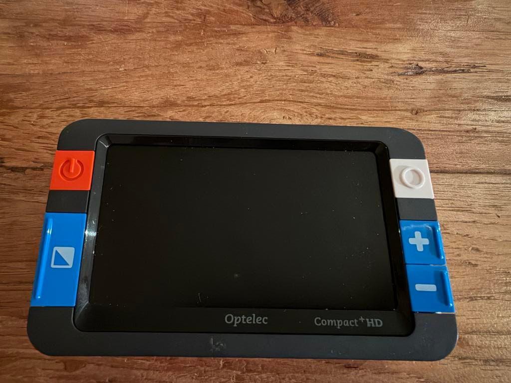 Optelec Compact+HD Mobiele beeldschermloep, Ophalen of Verzenden, Zo goed als nieuw, Vergrootglas of Loep
