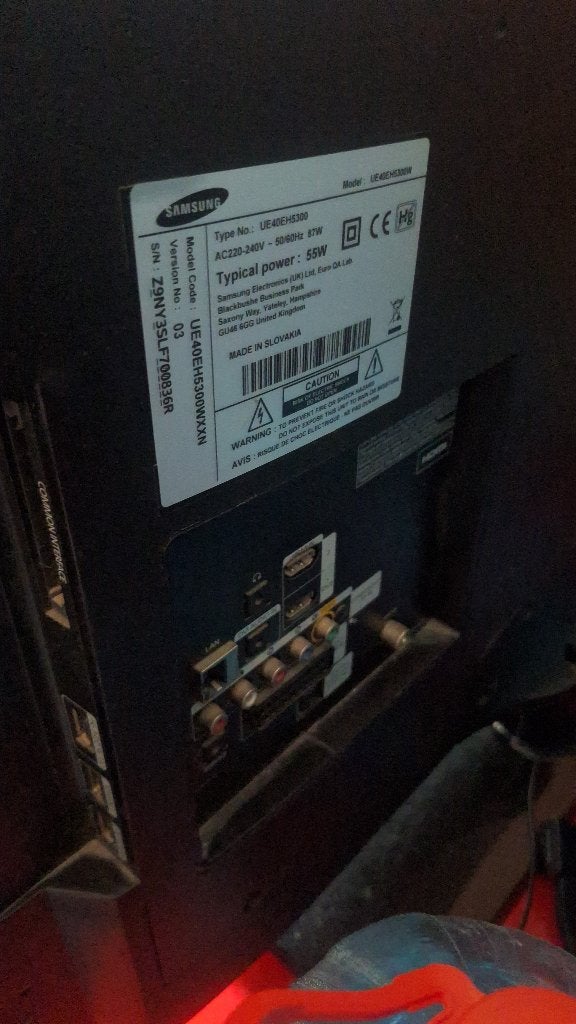 Samsung tv, Ophalen, Zo goed als nieuw