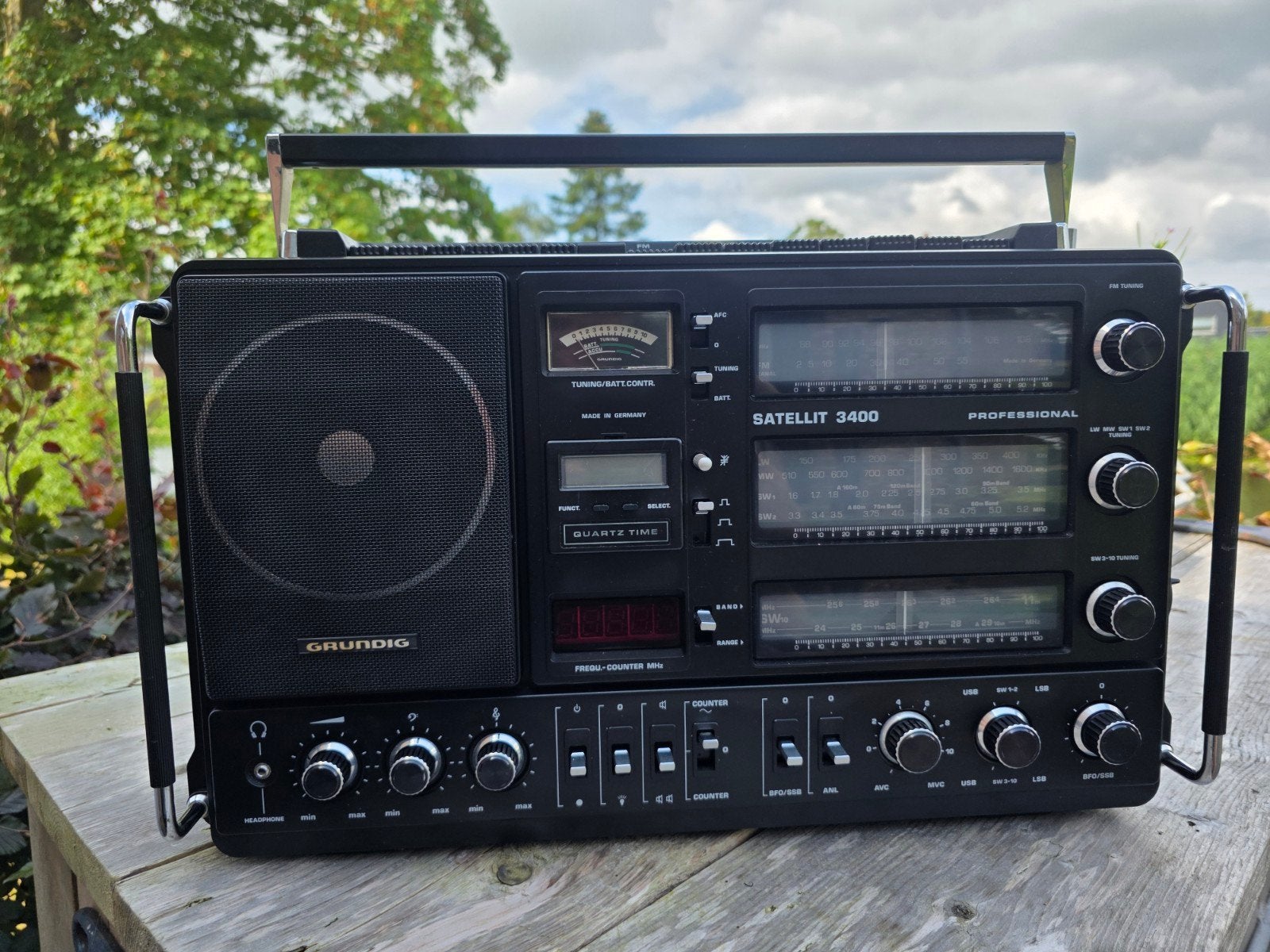 Grundig Satellit 3400 Professional Wereldontvanger, Ophalen of Verzenden, Gebruikt, Wereldontvanger