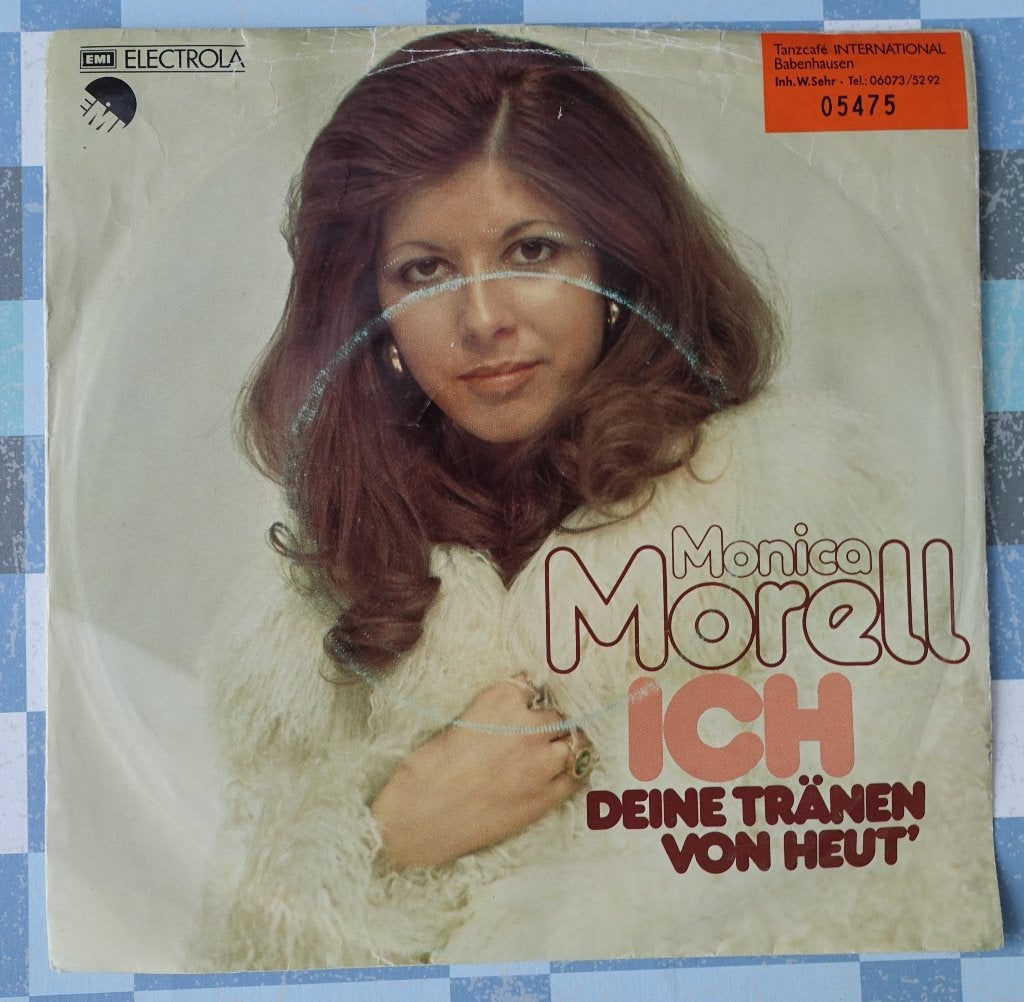 Monica Morell - Ich / Deine Tränen Von Heut' (Single), 7 inch, Zo goed als nieuw, EP, Fotohoes