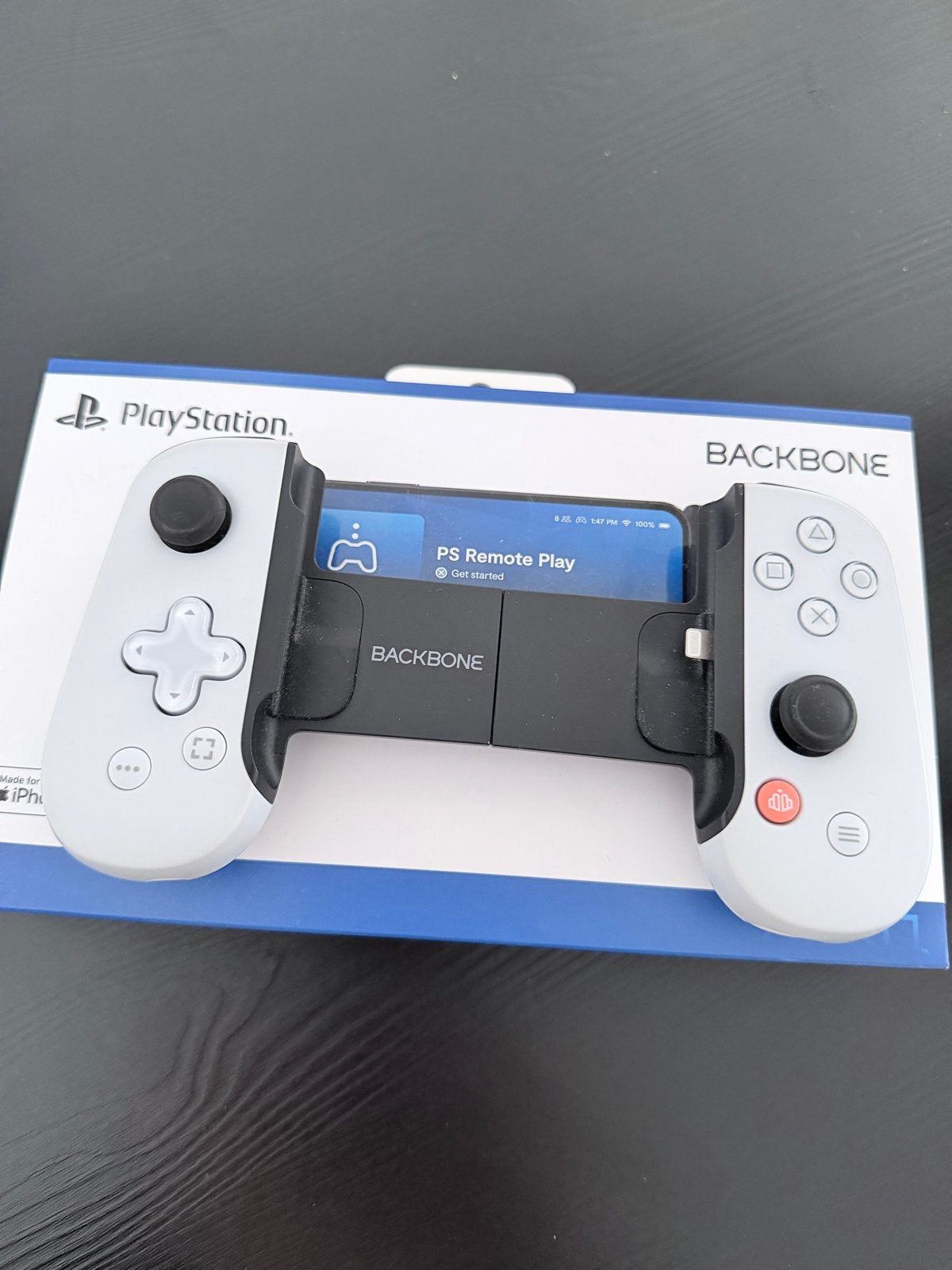 Backbone One PlayStation Edition mobiele controller, Ophalen of Verzenden, Zo goed als nieuw, Controller, PlayStation 4