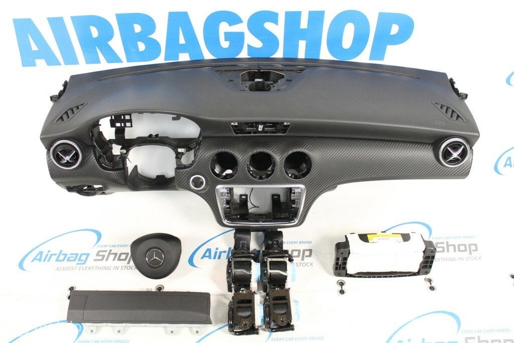 Airbag set Dashboard carbon Mercedes A klasse W176, Auto-onderdelen