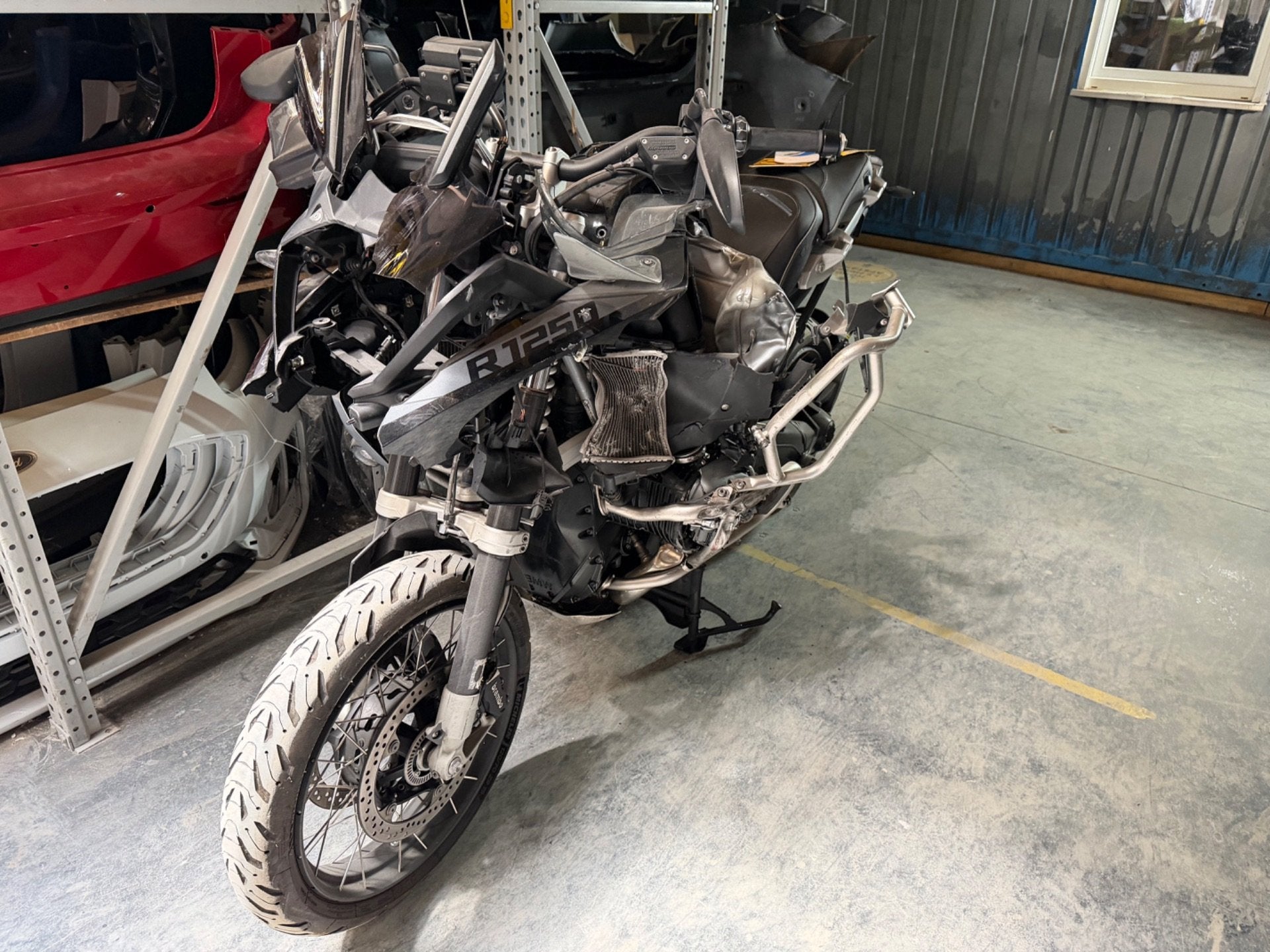 BMW R1250 Gs Adventure Triple Black Nl geen wok 202, Auto diversen, Overige brandstoffen, Ophalen of Verzenden, BMW, Overige kleuren