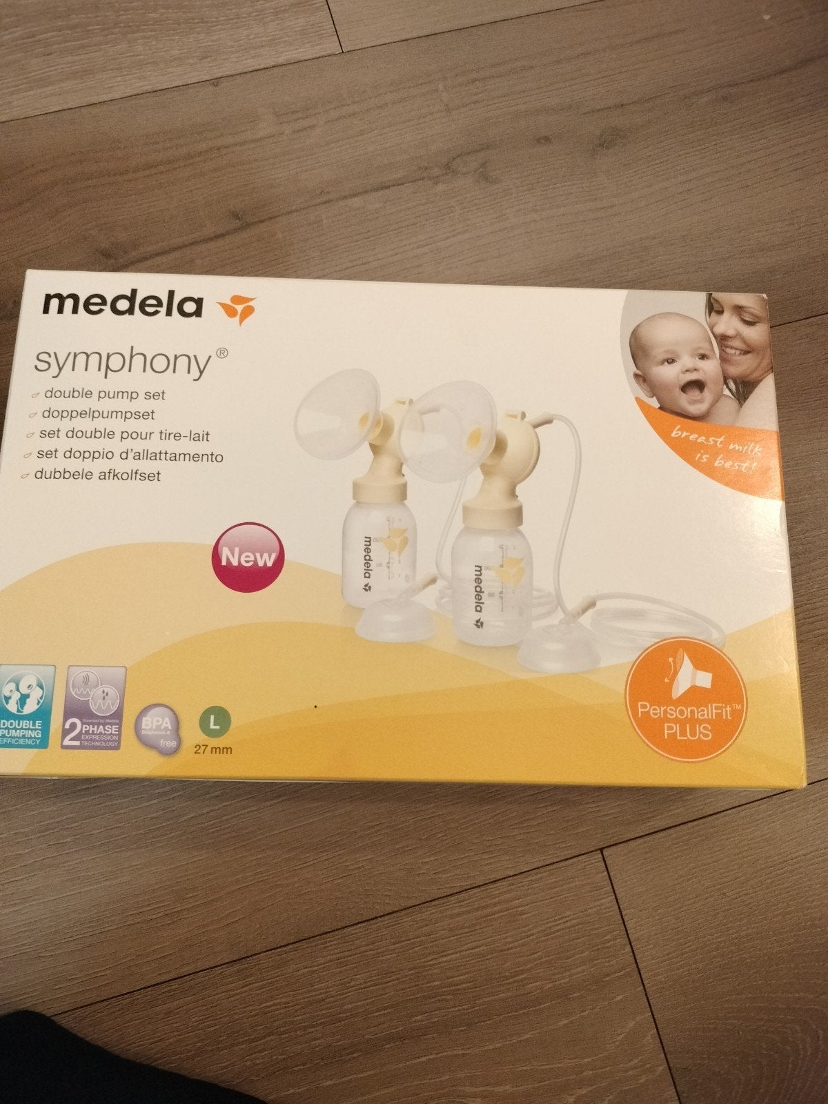 Medela Symphony Dubbele Afkolfset - Splinternieuw, Ophalen of Verzenden