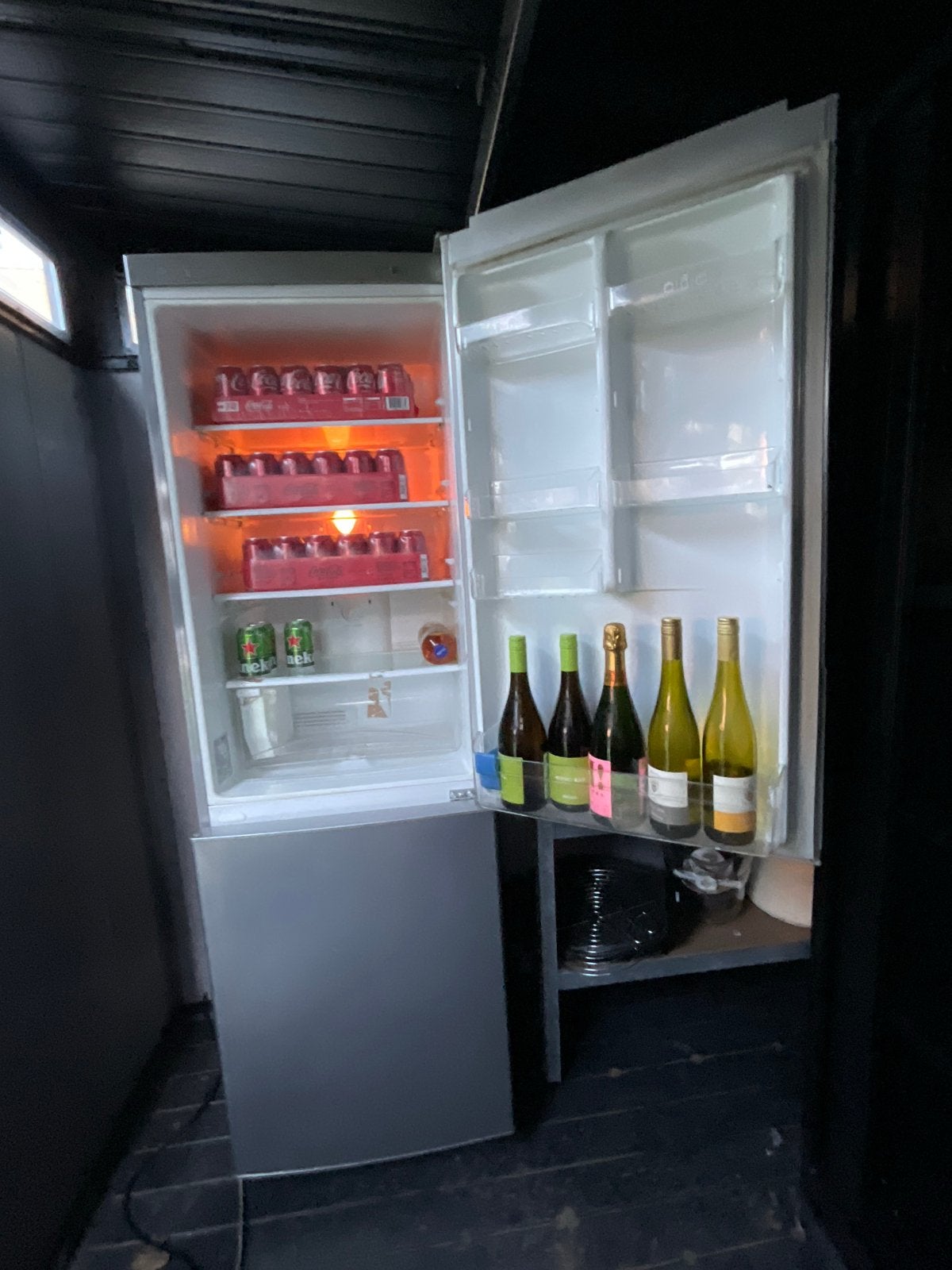 LG Koel-vriescombinatie met No Frost, Ophalen, Gebruikt, 200 liter of meer, 60 cm of meer