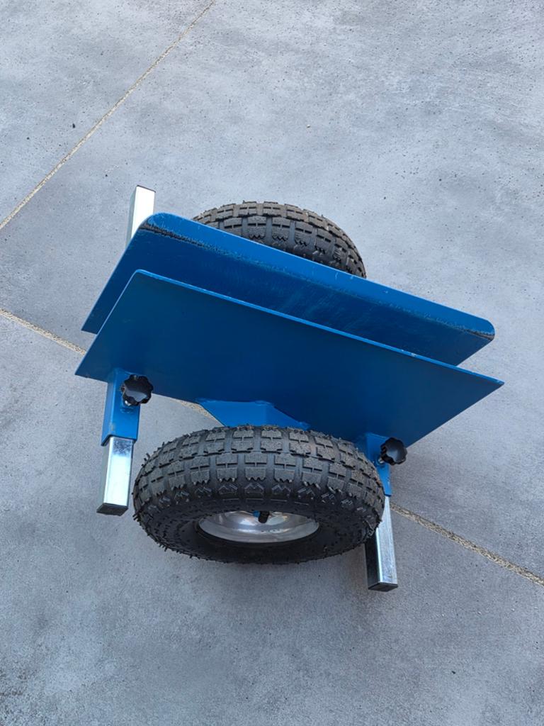 HBM 250kg Platenroller - Traploos Verstelbaar & Heavy-Duty, 100 liter of meer, Ophalen, Gebruikt, Overige typen