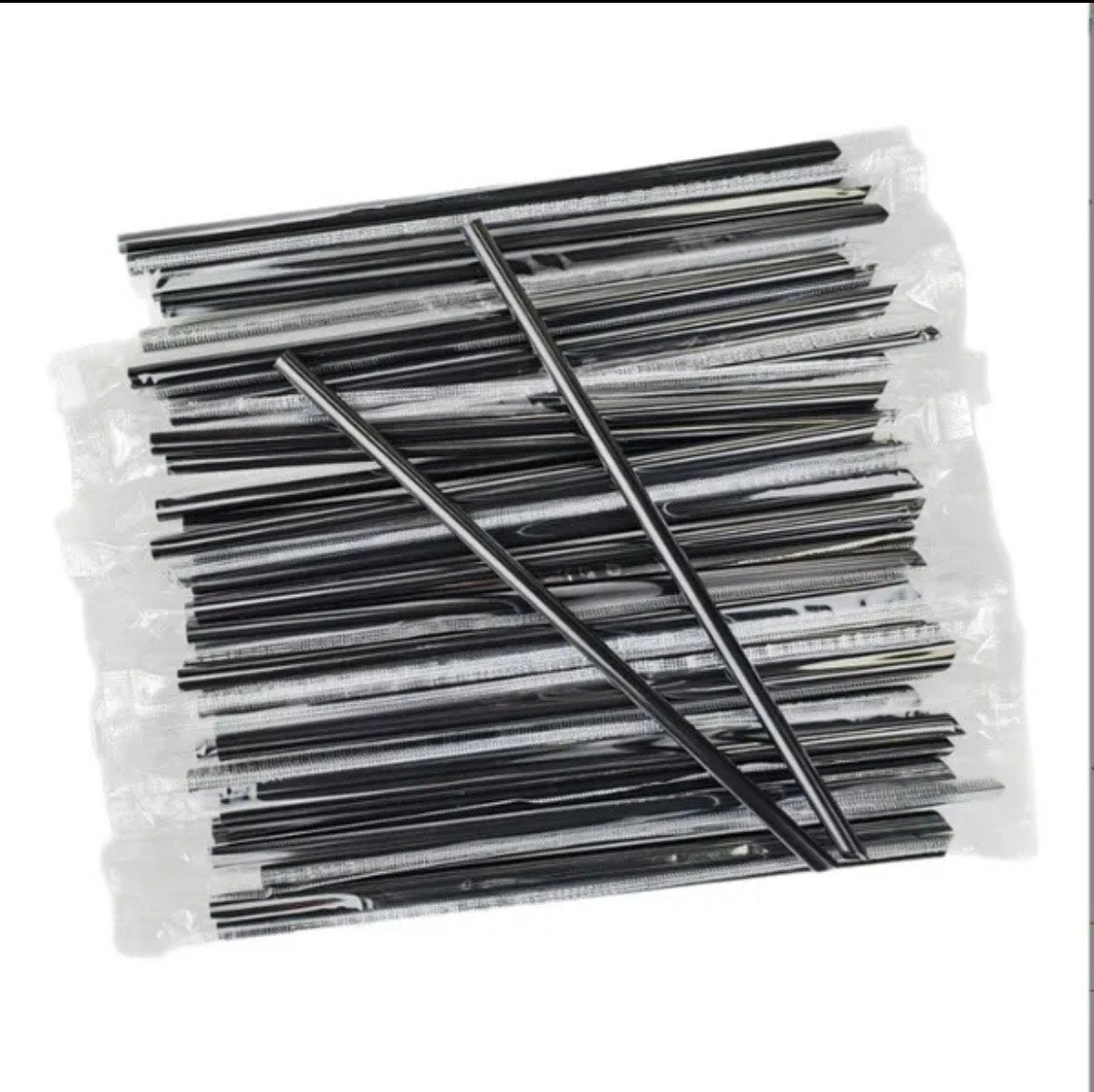 Plastic Milkshake Rietjes 6x230mm - 100 Stuks Individueel Ve, Overige typen, Kunststof, Nieuw, Ophalen of Verzenden