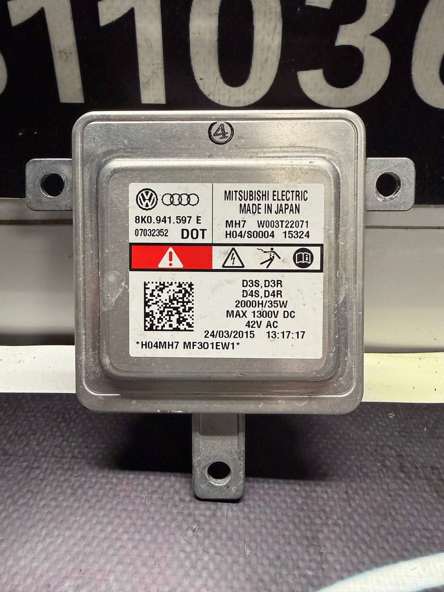 Volkswagen Audi Seat VAG Koplamp Xenon Module 8K0941597E, Gebruikt, -, -, Ophalen of Verzenden