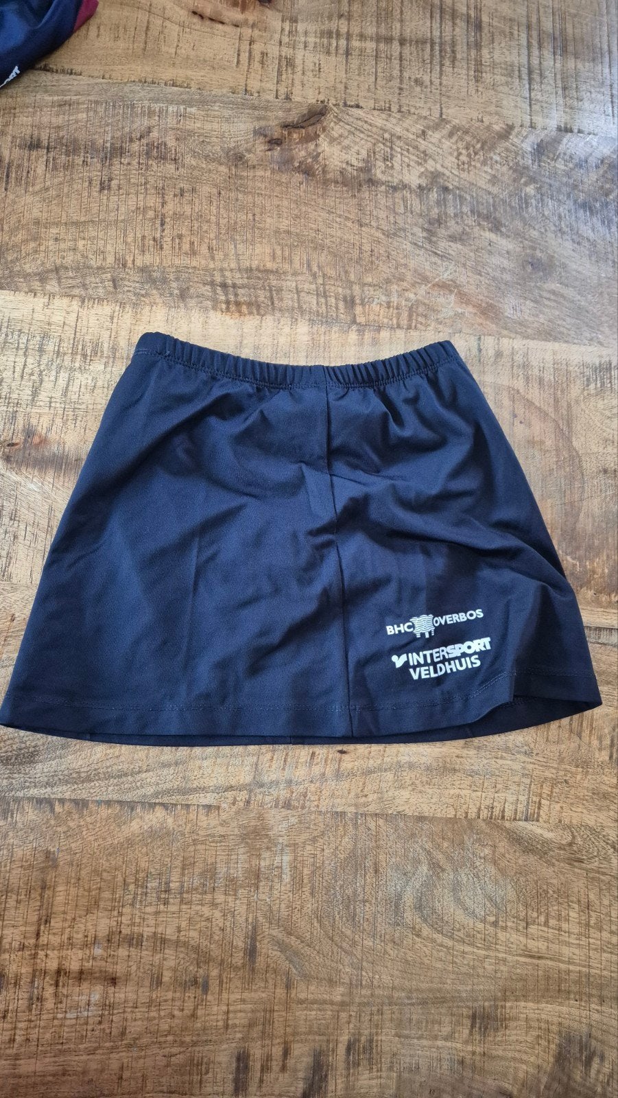 Donkerblauwe sportrok van BHC Overbos, maat 140, Kleding | Dames, Rokken, Blauw, Zo goed als nieuw, Maat 36 (S), Boven de knie
