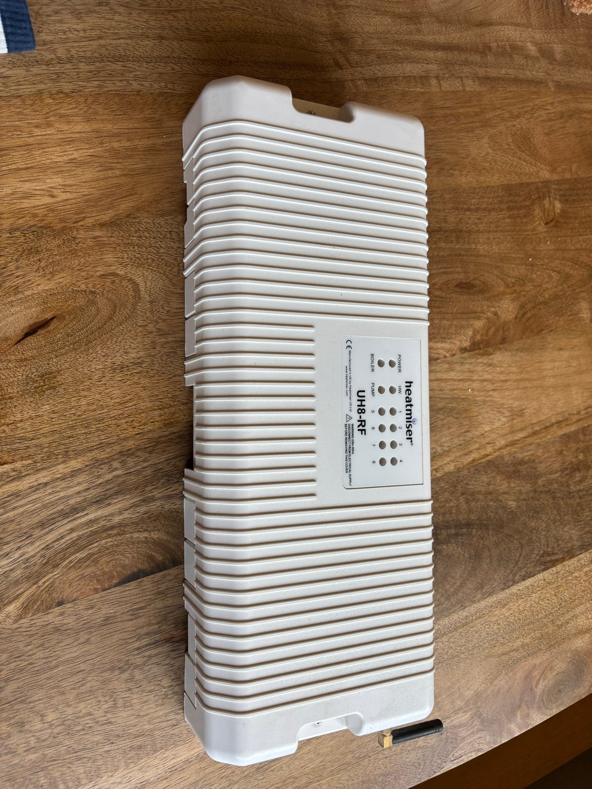 Heatmiser UH8-RF Vloerverwarming Regelaar, Ophalen, Gebruikt, Minder dan 30 cm, Overige typen
