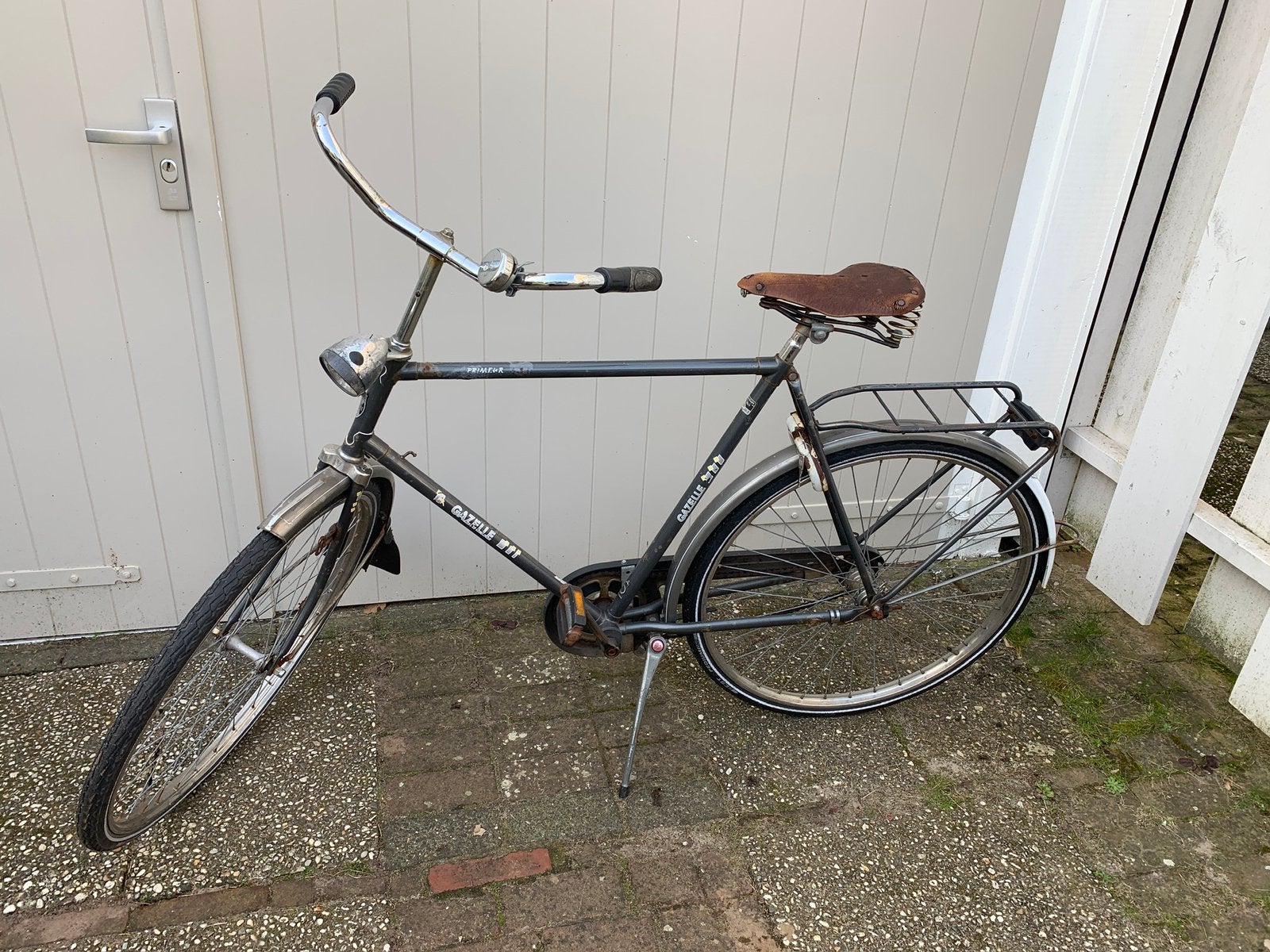 Gazelle primeur fiets stationsfiets zonder versnellingen, Ophalen, Gebruikt, Gazelle, Versnellingen