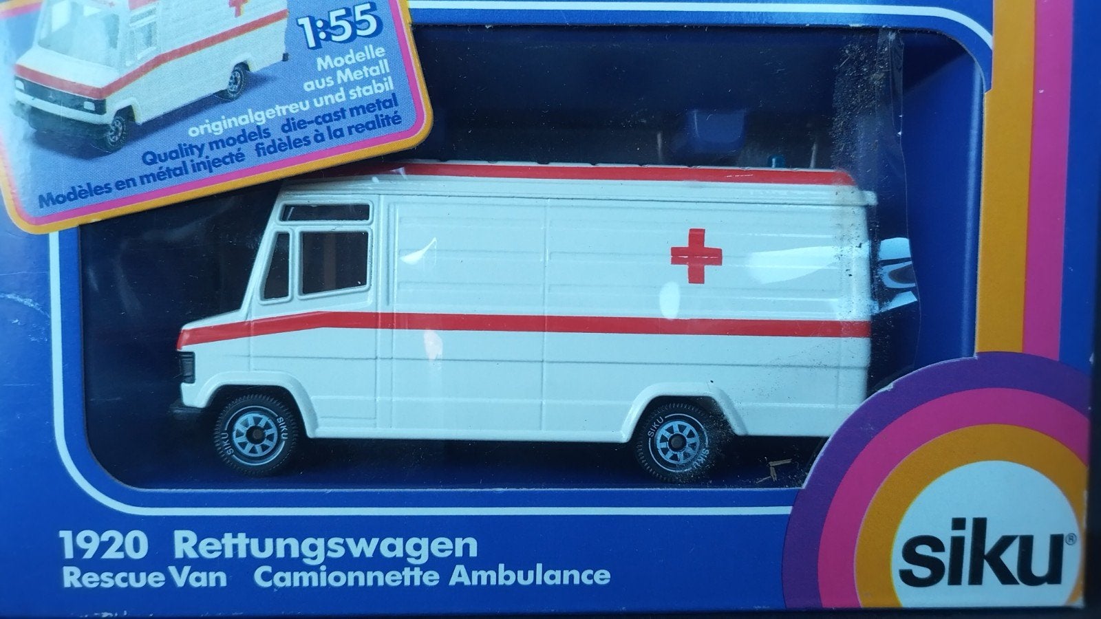 Mercedes Benz 809 d Ambulance Drk 1:55 Siku 1920 Pol, Auto, Verzenden, Nieuw, Sieper