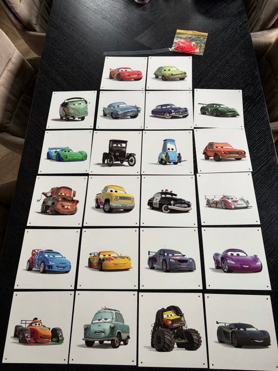IXXI Wanddecoratie Cars - Zelf samen te stellen afmeting, Ophalen, Meerkleurig, Zo goed als nieuw, Wandbord of Wandpaneel