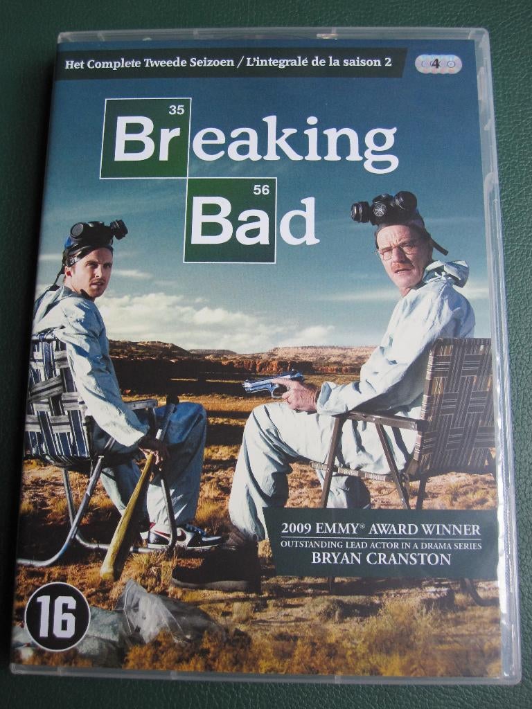 Breaking Bad: Het complete tweede seizoen (2009) 4 disc, Vanaf 16 jaar, Boxset, Drama, Ophalen of Verzenden