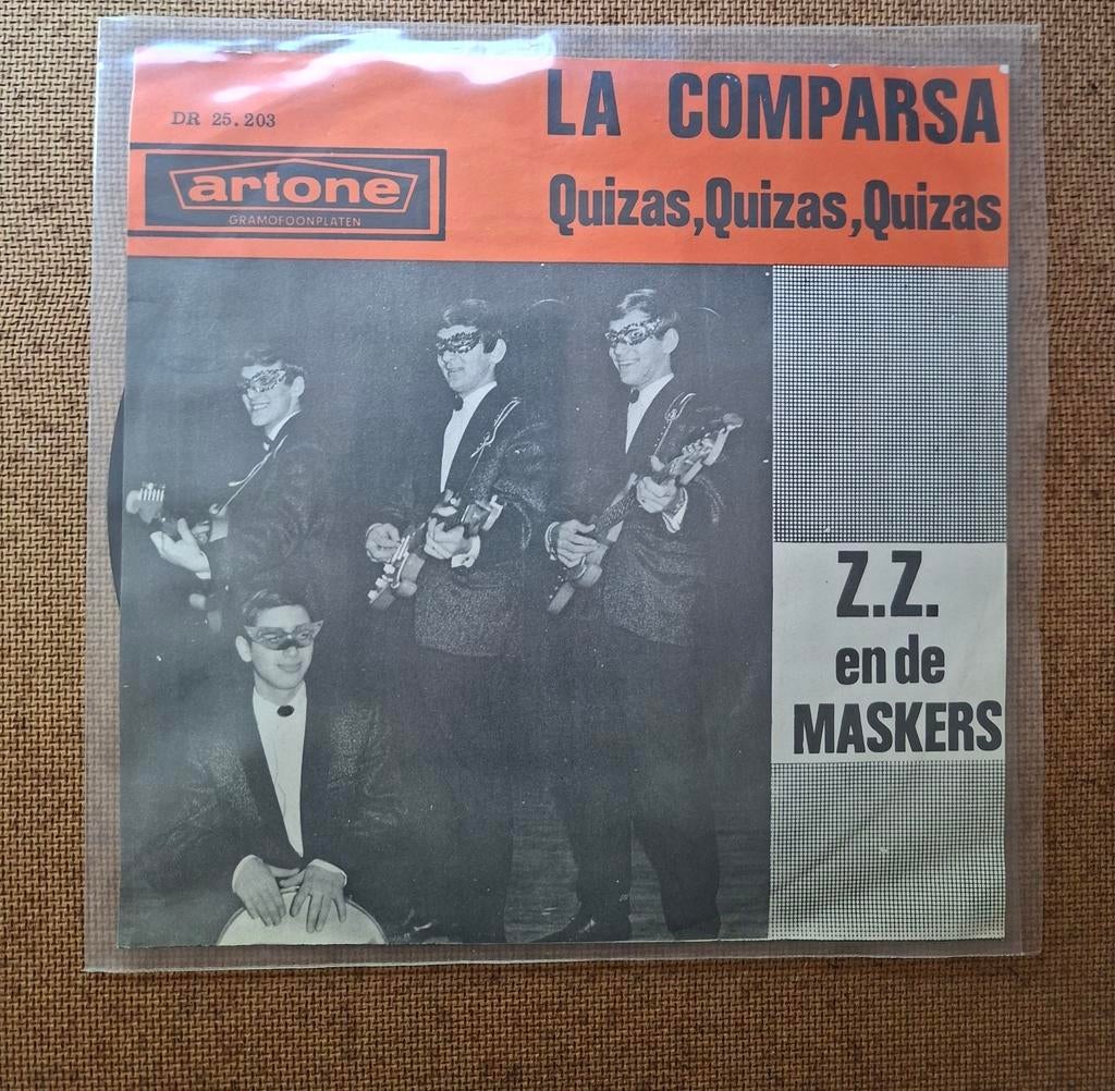 ZZ en de Maskers  - La comparsa - Single is TOP, Cd's en Dvd's, Vinyl Singles, Gebruikt, 7 inch, Single, Ophalen of Verzenden