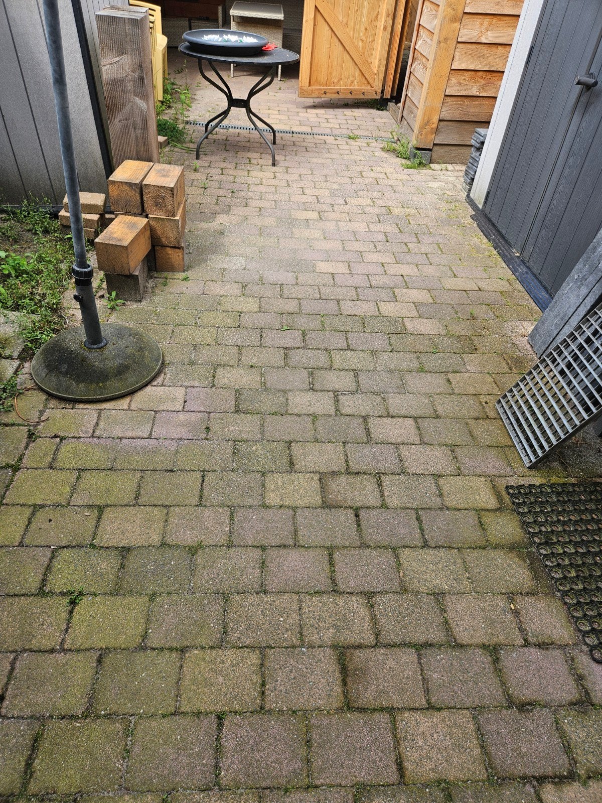 Sierbestrating, Ophalen, Gebruikt, Beton, Klinkers