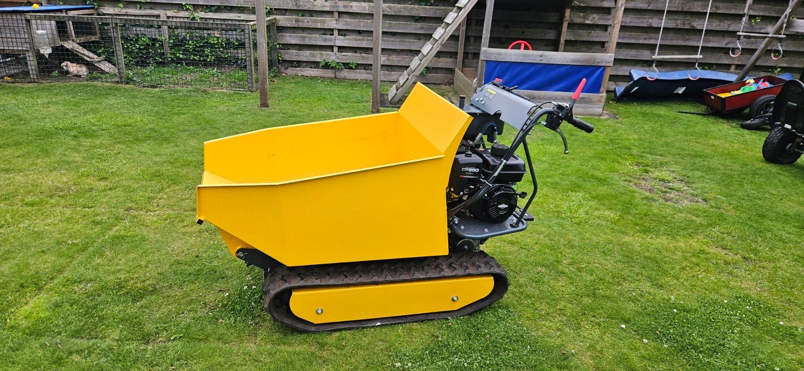 rupsdumper (lumag), Ophalen, Zo goed als nieuw