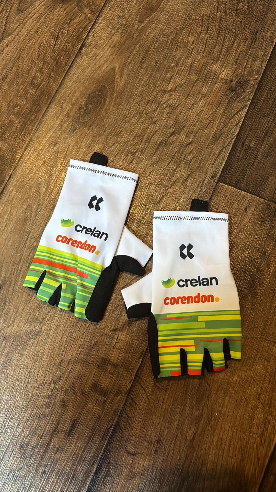 Team Crelan Corendon wielerhandschoenen nieuw maat 8, Fietsen en Brommers, S, Nieuw, Ophalen of Verzenden, J