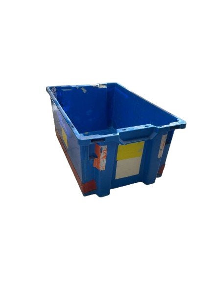 Auxilia Magazijnbak Gebruikt 60x40x27 cm , 4,- p/st, Niet ingevuld, Niet ingevuld, Niet ingevuld