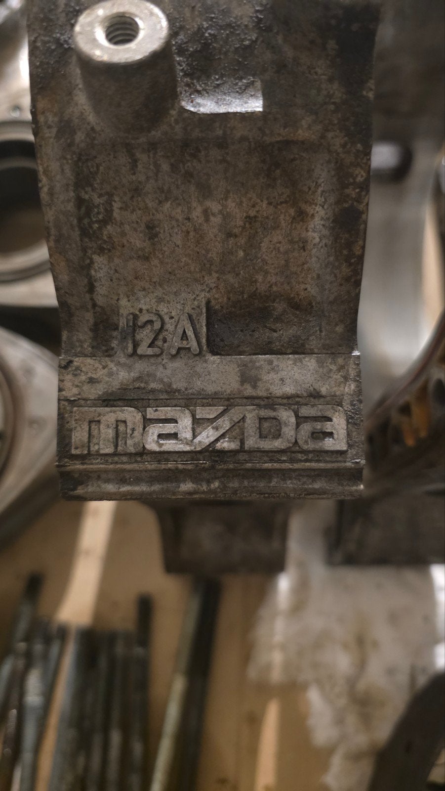 Mazda 12A wankelmotor, Auto-onderdelen, Motor en Toebehoren, Ophalen, Gebruikt, Mazda