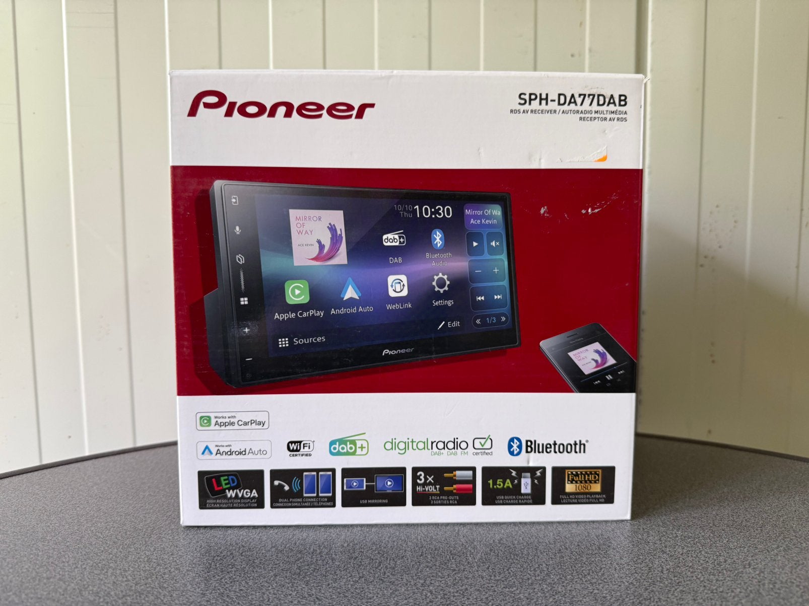 Pioneer SPH-DA77DAB | Multimedia Autoradio 6.8” Touchscreen, Ophalen of Verzenden, Zo goed als nieuw